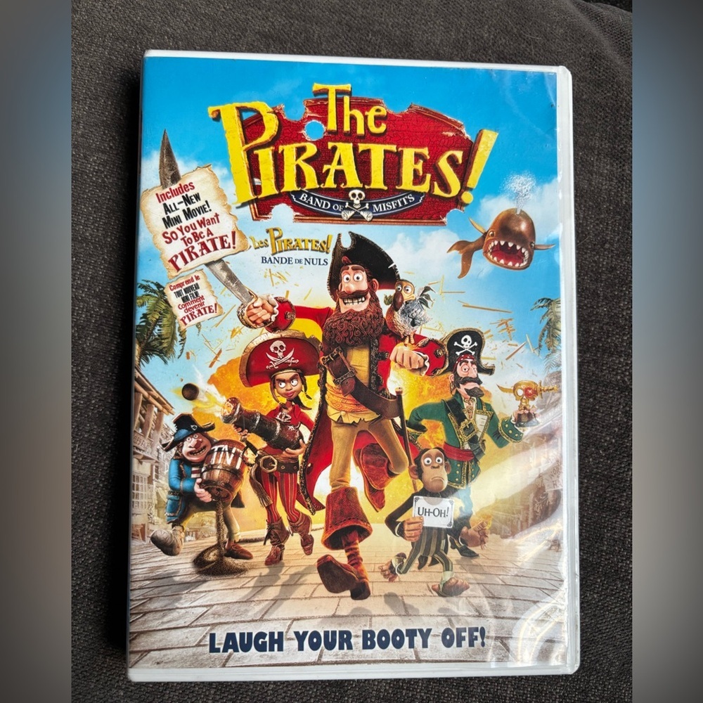 3/$20 The Pirates! Band of Misfits DVD